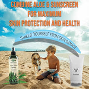 Aloe Vera Spray for Hair | Travel Size | Skin & Face Moisturizer |Fast Absorption| After Sun Care, Sunburn Relief & |3.3oz...