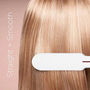 Conair Double Ceramic Flat Iron, 1 1/2-inch , White - Product Image