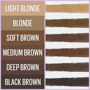 Maybelline Express Brow 2-In-1 Pencil and Powder Eyebrow Makeup, Medium Brown, 1 Count - Product Image