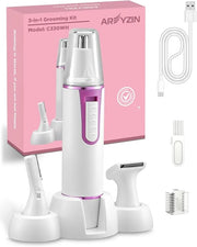 AREYZIN Nose Hair Trimmer for Women Rechargeable Eyebrow & Facial Hair Trimmer for Men, Professional Painless Nose Trimmer...