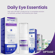 Optase LIFE Sensitive Eye Daily Renewal Cream - Hydrating Eye Cream for Skin Use Around Dry and Sensitive Eyes - Smooths F...