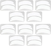 10 Pairs Reusable Silicone Under Eye Gel Pads for Eyelash Extensions, Flexible Notch Design Eyelash Extension Patches for ...