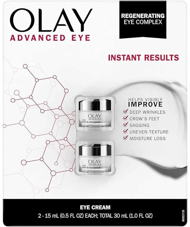 Olay Advanced Eye Cream, 0.5 oz (Pack of 2) (1.0oz) - Product Image