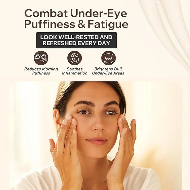 Sericin Reviving Eye Serum - Age Defying Eye Serums with Silk Protein to Smooth Fine Lines & Hydrate- Night Eyes Serums Re...