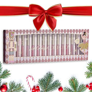 Beauty Concept 15-Piece Lip Gloss Set - Radiant Lips with Glossy Heavy Embossing, Shiny Gold Foil Stamping - 0.7 fl oz Eac...