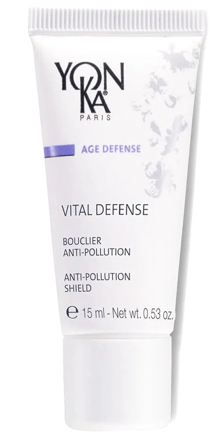 Yon-Ka Vital Defense Day Cream (15ml) Daily Facial Moisturizer and Hydrating Anti-Pollution Creme, Dermatologist Tested Pr...