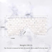 ideayard White Jade Eye Mask Cooling Jade Premium Sleep Eye Mask 100% All Natural Soothe Eye Fatigue - Product Image