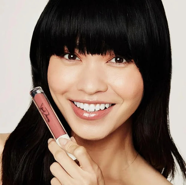 Jillian Dempsey Lip Gloss: Enhance, Hydrate & Smooth Lips with Firming & Plumping Benefits, Vegan, 12ml | Delux Mauve - Pr...