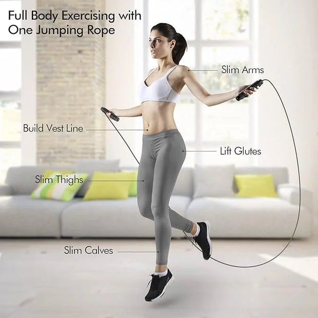 Jump Rope, Tangle-Free Rapid Speed Jumping Rope Cable - Product Image