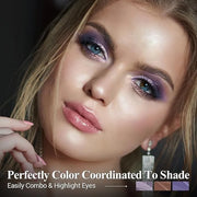 3PCS Eyeshadow Stick Sets,Pro Longwear Cream Eye Shadow Sticks Pencil Crayon,Eye Brightener Stick-Lilac Love - Product Image