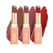 Oulac Color Rich Satin Lipstick Set For Women Red Burgundy Lipsticks High Impact Lipcolor Tinted Lip Balm, Nourishing, Sat...