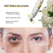 Snail Peptide Eye Cream For Moisturizing, 17 ML Snail Mucin Under Eye Cream With Niacinamide, Hyaluronic Acid For Dark Cir...