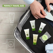 Terra Pure Desert Breeze Hotel Soaps & Toiletries Bulk Set | 1-Shoppe Amenities Kit | 1oz Shampoo & Conditioner, Body Wash...
