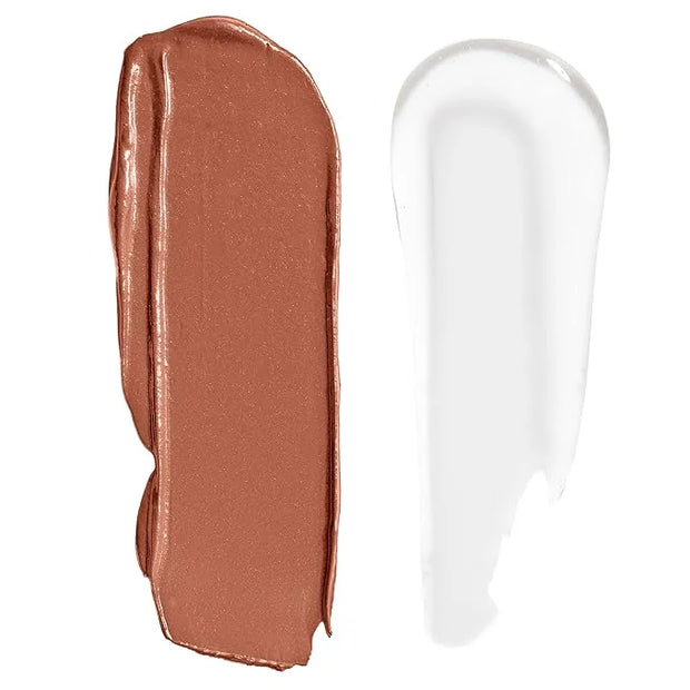 wet n wild Megalast Lock 'N' Shine Lip Color + Gloss Lotus Petal (Pack of 2) - Product Image