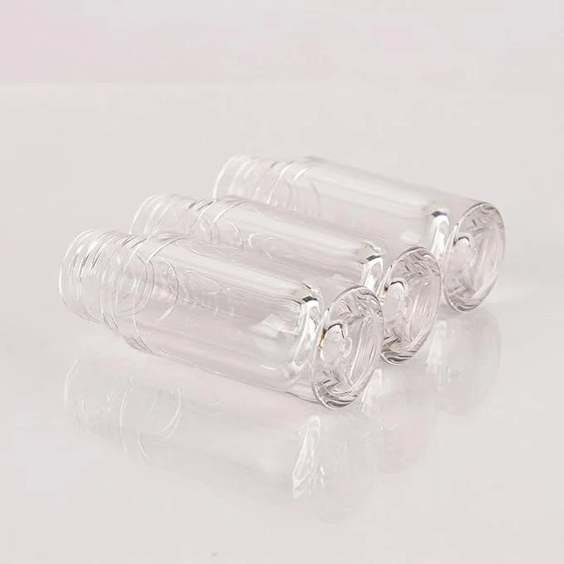 COSIDEA 14pcs Empty 6ml big doe foot wand Chunky lip gloss tubes for DIY lipgloss,Pink round lipgloss containers tubes wit...