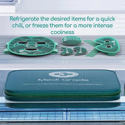 Medi Grade Cooling Ice Face Mask and Cooling Eye Mask for Puffy Eyes & Migraine Relief - Self Care Face Ice Pack with Chil...