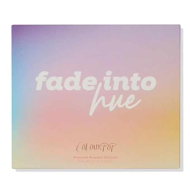 ColourPop Fade Into Hue Eyeshadow Palette - Multi-Color Eye Makeup Palette with Matte, Metallic & Glitter Finishes - High-...