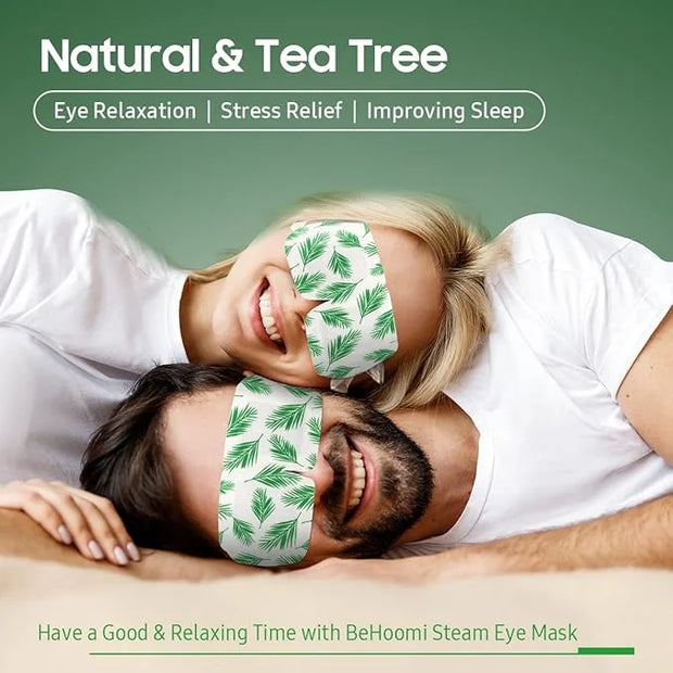 30Packs Steam Eye Mask, Heated Eye Mask Warm Compress for Eyes, Self Heating Warm Eye Masks Disposable Steam Mask for Home...