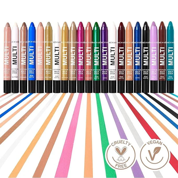 wet n wild Color Icon Cream Eyeliner Eyeshadow Multi-Stick, Moisturizing, Nourishing Velvety Cream-to-Powder Buildable & B...