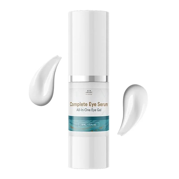 Sun Coast Sciences - Complete Eye Serum by Dr. Mark Rosenberg for Wrinkle Reduction, Dark Spot Fading, and Under-Eye Bags ...