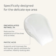 Wunderlift Night Retinol Eye Cream, 3% Encapsulated Retinol, Hyaluronic Acid and Coleus Forskohlii, Vegan and Cruelty free...