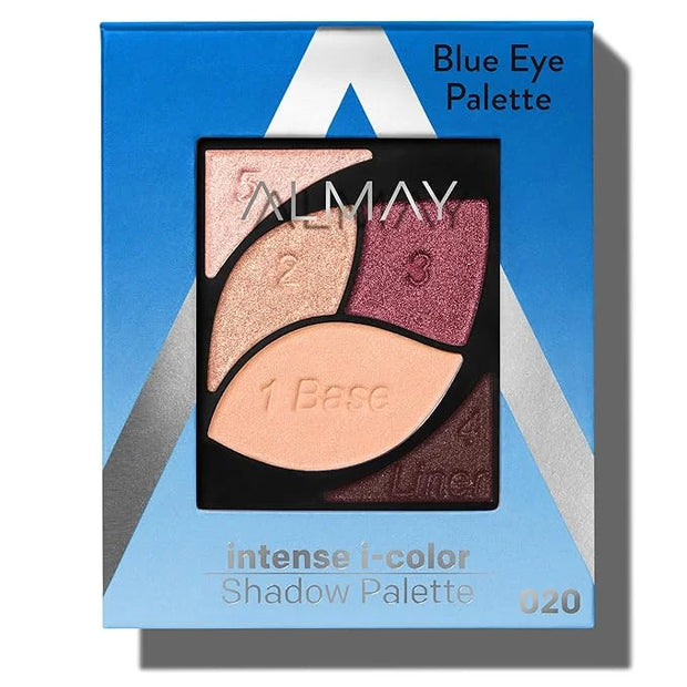 Almay Eyeshadow Palette, Longlasting Eye Makeup, Primer Enriched with Antioxidant Vitamin E, Hypoallergenic, 020 Blue Eyes...