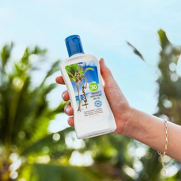 Panama Jack Sunscreen Suntan Lotion - SPF 30, Broad Spectrum UVA/UVB Protection, PABA, Paraben, Gluten & Cruelty Free, 6 F...