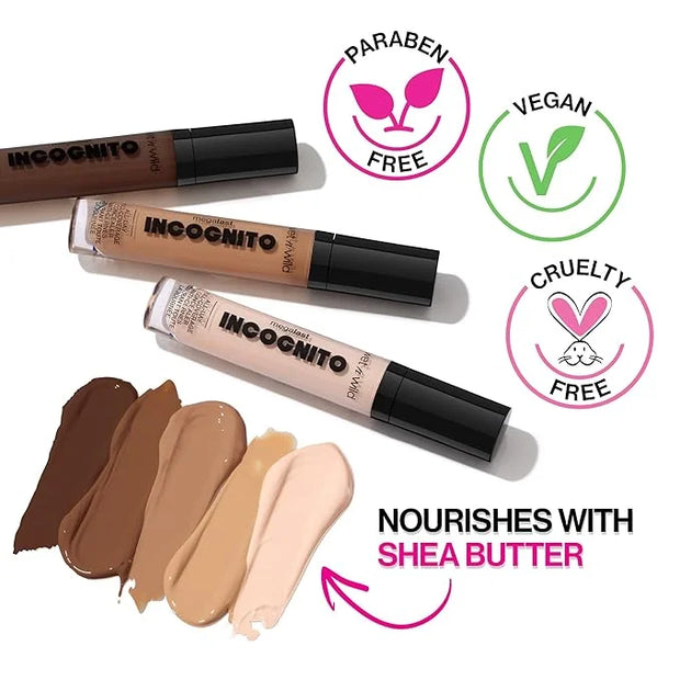 wet n wild Mega Last Incognito All-Day Full Coverage Liquid Matte Concealer Deep Sand, (1114055) - Product Image