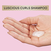 Suave Pink Luscious Curls Shampoo for Defining Curly Hair with Amino Acid Complex 16.5 oz - Product Image