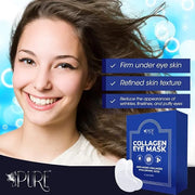 Untilmate Refresh Under Eye Mask Bundle - 24K Gold + Hyaluronic Acid 30 Mask Pairs High Collagen Skincare Brightening Ligh...