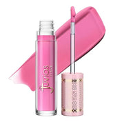 Juvia's Place Smoothie Lip Gloss Pink Velvet - Hydrating Cream Lipgloss with Pink & Mauve Tones - Non Sticky Plumping Glos...
