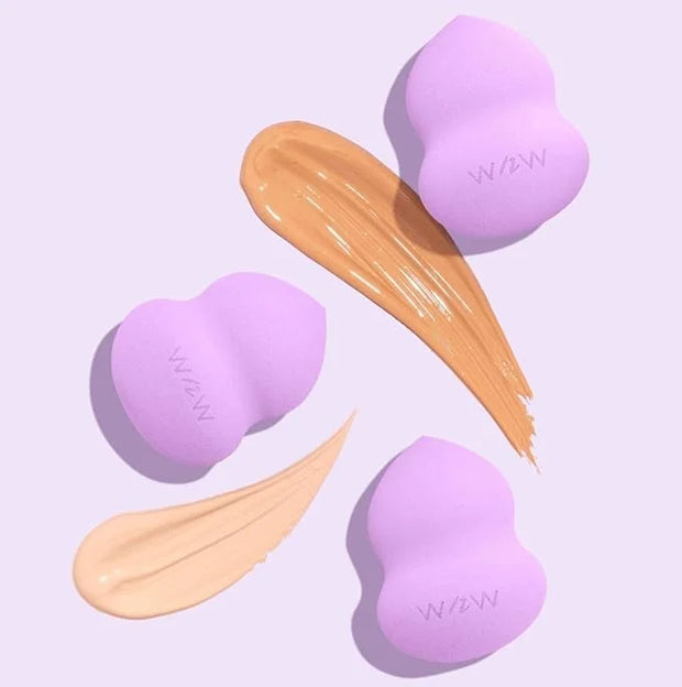 wet n wild Makeup Sponge - Low Product Absorption for Streak-Free Application, Effortless Blending Beauty for a Smooth Pro...