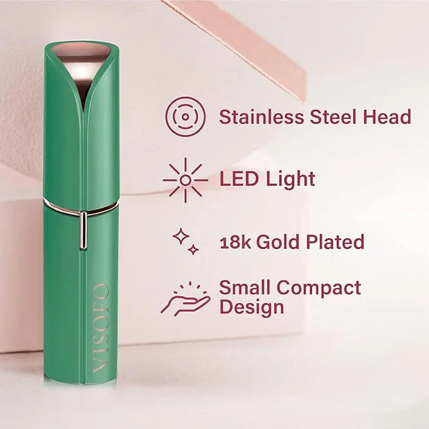 Facial Hair Removal for Women | Electric Razor Device Small Mustache Dermaplaning Remover Tools Tweezers Epilator Trimmer ...