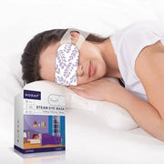 12 Packs Lavender Steam Eye Mask for Dry eyes, Heated eye mask Reduces Dark circle puffiness, Disposable Eye compress warm...