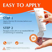 Sexymix Tattoo Sunscreen Lotion, Tattoo Aftercare SPF 50 90mL Sunscreen Lotion, Waterproof, Prevents Tattoo Fading, Non-Gr...