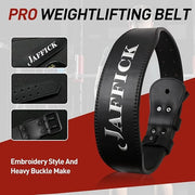 Jaffick Weight lifting Belt for 7MM Leather Pro 4 Inch - Product Image