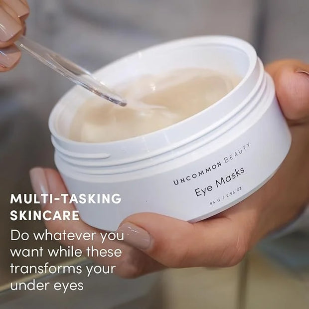 Eye Masks - Softening and Smoothing Under Eye Masks - All Skin Types, Vegan, Cruelty Free, Fragrance Free, 30 Count - Prod...