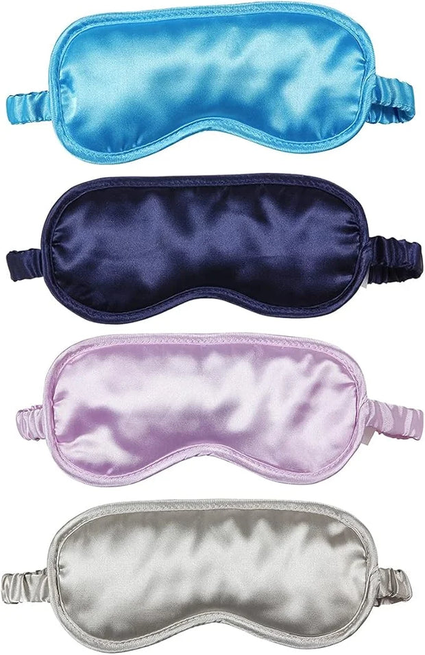 Aromatherapy 2pack Lavender Scented Eye Mask,Sleep Mask (Navy Blue/Tan)… - Product Image