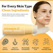 BellaBLISS Vitamin C Eye Balm Stick – Lightweight Under Eye Cream for Puffiness, Dark Circles & Wrinkles – Made in Korea –...