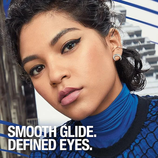 Maybelline Unstoppable Waterproof Mechanical Blue Eyeliner Pencil, Easy to Apply, Smooth Glide, Up to 24 Hour Wear, Sapphi...