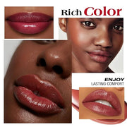 Jolilab 6 Colors Cream Texture Lip Gloss Set - Highly Pigmented, Long - Lasting, Moisturizing Makeup for Women（SetB 6Color...
