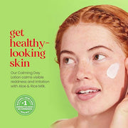 BURTS BEES SPF 30 Calming Day Face Lotion With Aloe and Rice Milk for Sensitive Skin, Sunscreen Face Lotion Soothes Rednes...