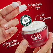 Olay Face Moisturizer, Regenerist Micro-Sculpting Cream for Women, Fragrance-Free - Hydrating, Anti-Aging, Anti-Wrinkle, F...