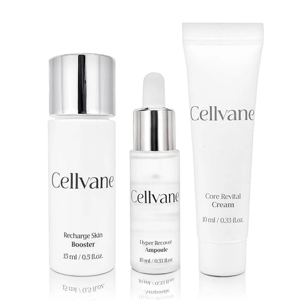 Cellvane Facial skincare kit anti aging set PDRN skincare set, Salmon DNA Korean Moisturizer for Rejuvenation, High Purity...
