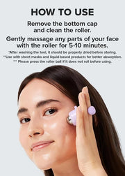 I DEW CARE Facial Tool - Rolling with It | Cooling Stick Skincare Tool, Depuffing Ice Face Roller with Cap, Gift, Reusable...