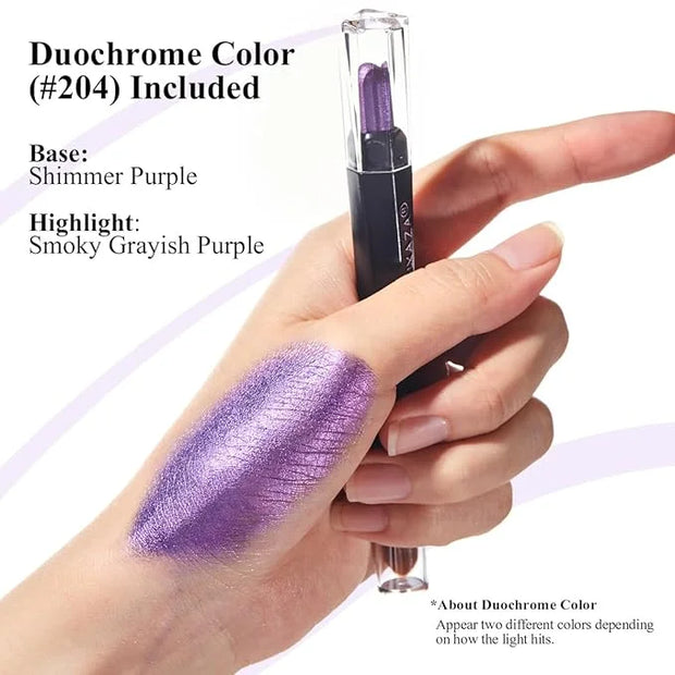 3PCS Eyeshadow Stick,Pro Longwear Cream Eye Shadow Sticks Pencils Set-Gradient Set - Product Image