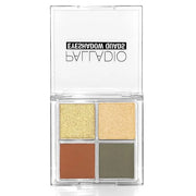 Palladio Eyeshadow Quads, Velvety Pigmented Blendable Matte, Metallic & Shimmer Finishes, Creamy Formula, Four Way Quad Ey...