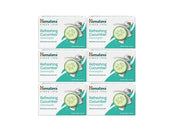 Himalaya Refreshing Cucumber Cleansing Bar, Face and Body Soap for Soft Skin, 4.41 oz, 6 Pack - Product Image