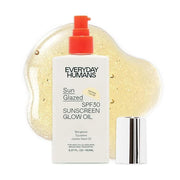 Everyday Humans SPF30 Sheer Body Glow Oil with Gold Mica | Sun Glazed Hydrating UV Protection Vegan Cruelty Free 5.1 Fl Oz...