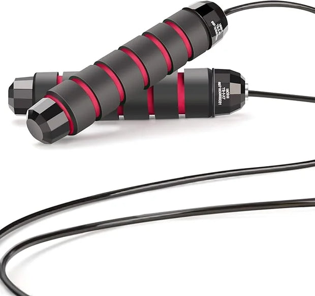 Skipping Rope with Ball Bearings Rapid Speed Adjustable 6â€ Memory - Product Image
